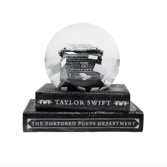 NWT Taylor Swift TTPD Tortured Poets Department Typewriter Snowglobe - Picture 4 of 5